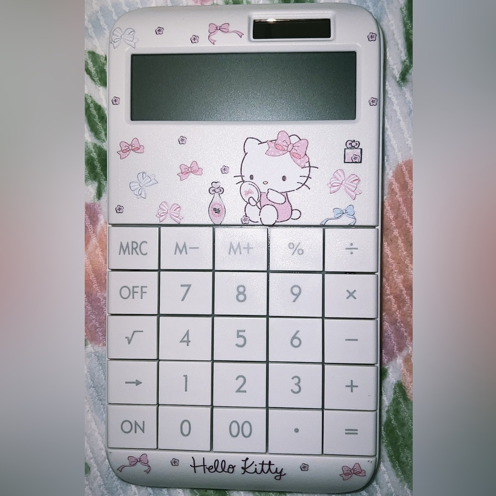 Jumbo Hello Kitty Calculator